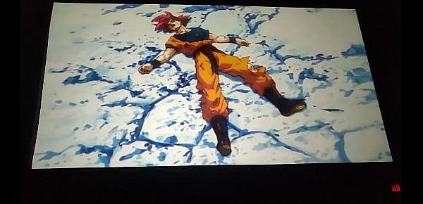  Tremenda <<Violada>> de Broly a la perra de Goku
